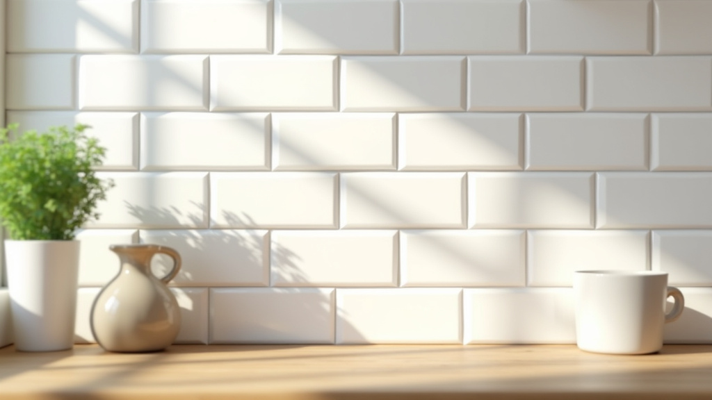 Carrelage métro blanc dans une cuisine moderne