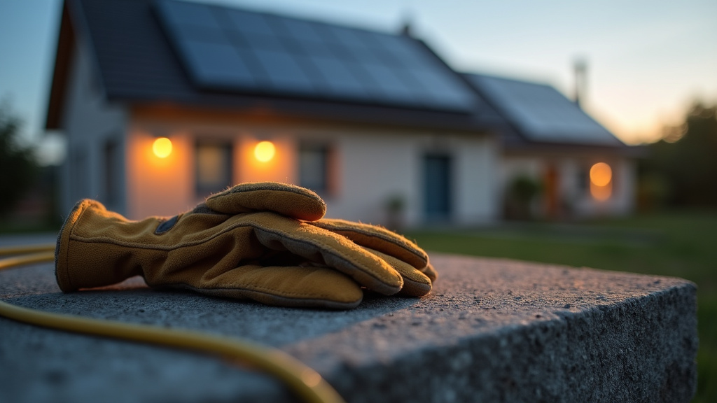 Électricien à Saint-Médard-en-Jalles vérifiant un tableau électrique avec des outils professionnels