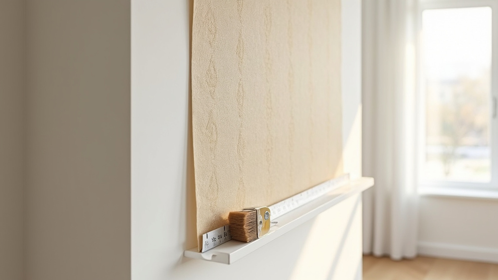 Papier peint vinyle résistant pour pièces humides