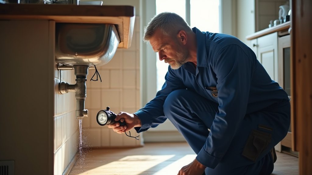 Outils de plomberie professionnels dans une valise de chantier