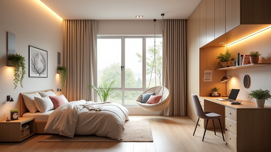 Tableaux et affiches personnalisés dans une chambre d'ado moderne 2026