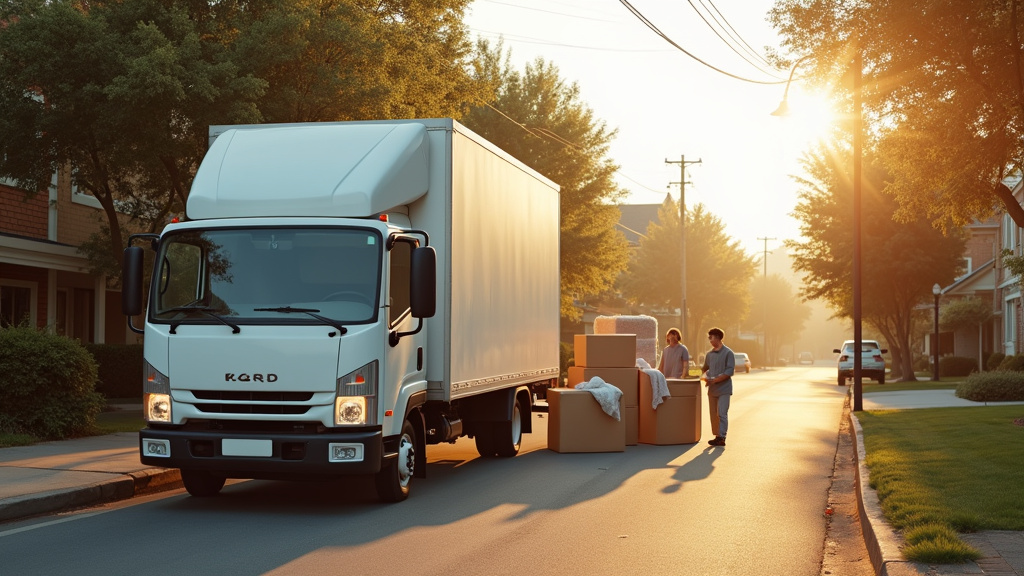Schéma de chargement optimal d'un camion 20m3