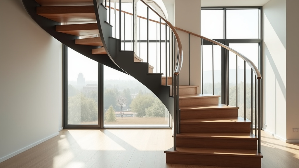 Quel est le vrai avantage d'un escalier hélicoïdal en 2026 ?