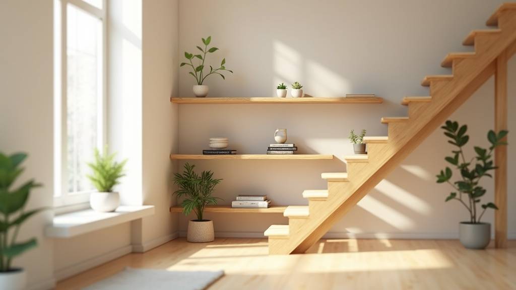 Comment choisir une étagère escalier pour optimiser son intérieur ?