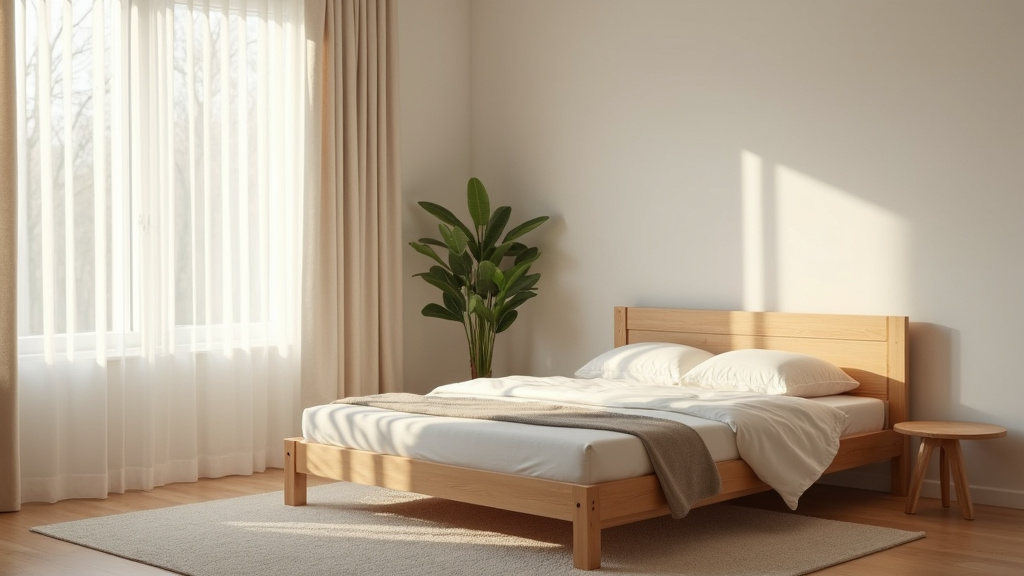 Représentation visuelle du flux d'énergie Qi dans une chambre selon le Feng Shui