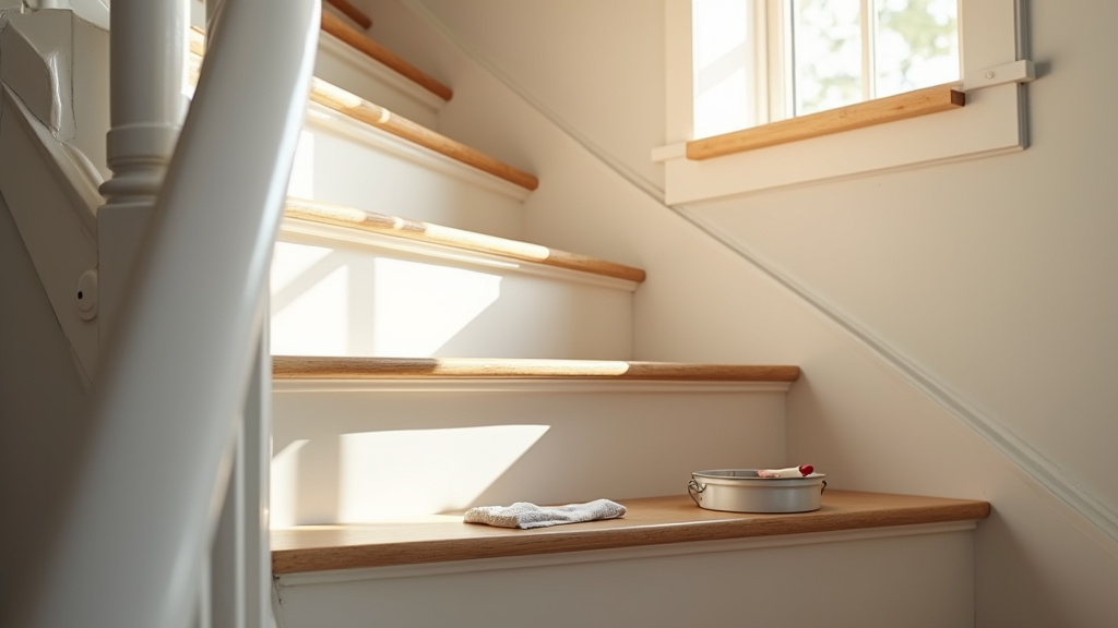 Exemples de coloris pour escalier en bois
