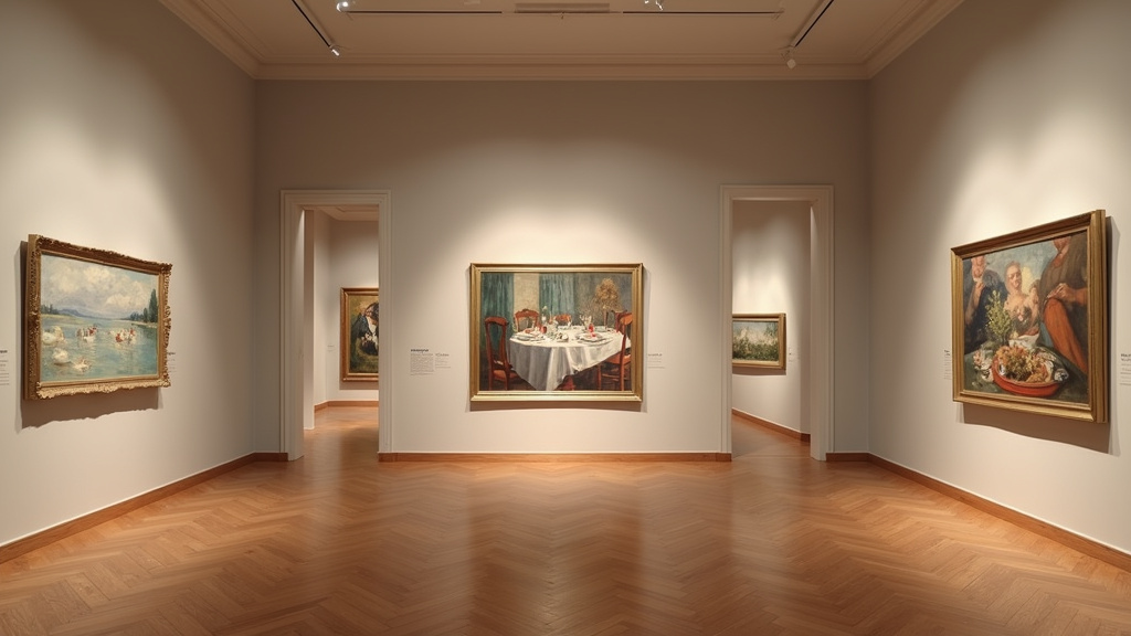 Collection de portraits de peintres français influents à travers les siècles