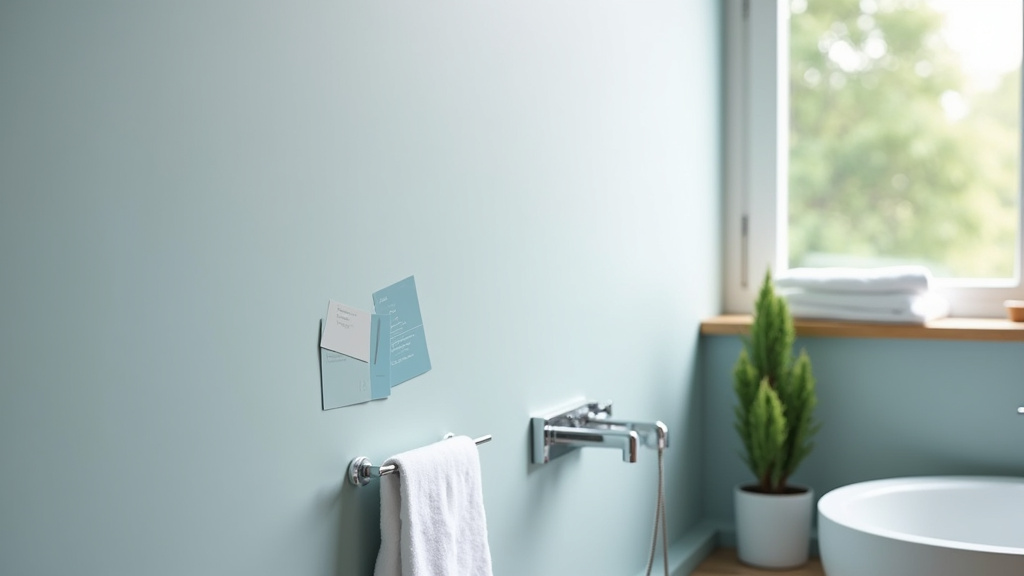 Comment choisir la peinture idéale pour votre salle de bain