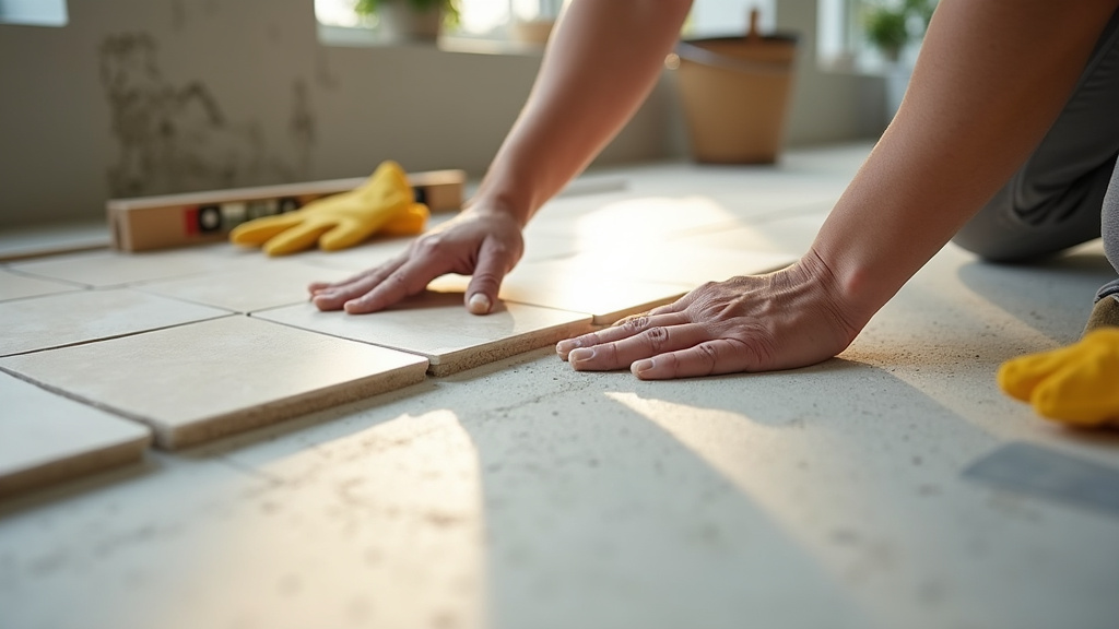 Outils de pose de carrelage professionnels