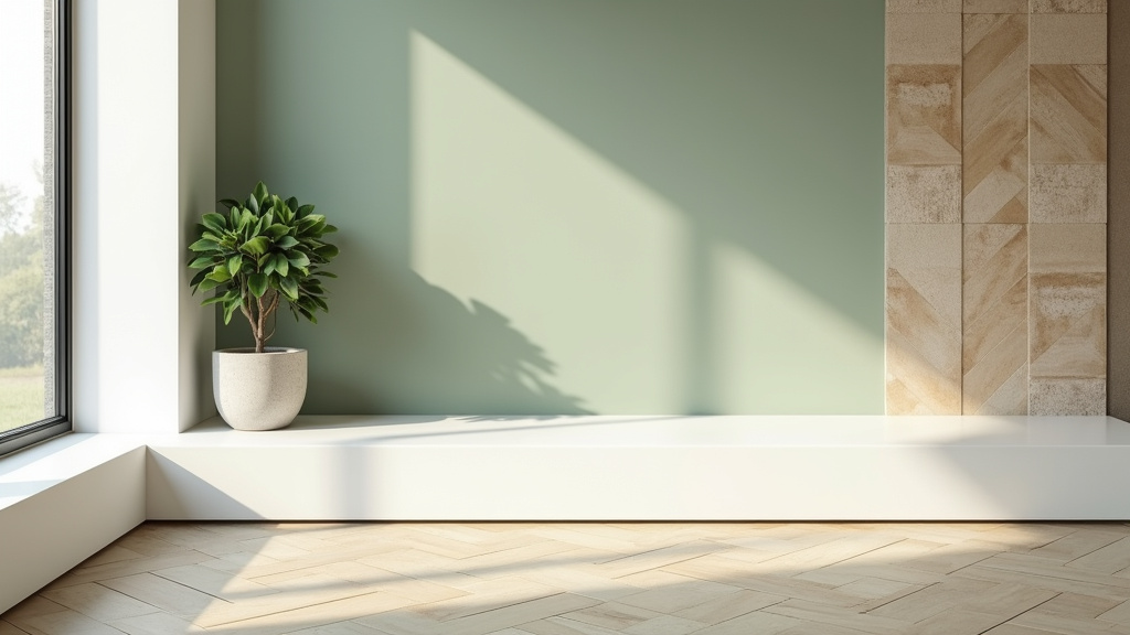 Détail des joints de carrelage dans une salle de bain
