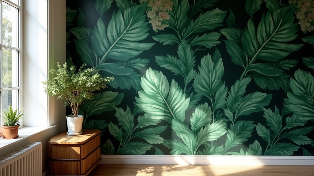 Quel papier peint feuillage choisir pour une déco tendance ?