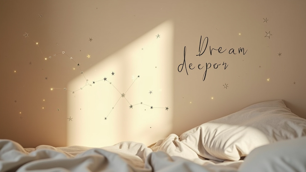 Chambre décorée avec des stickers muraux élégants